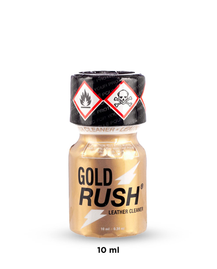 Image GOLD RUSH 10ml - Poppers petit format pour effet puissant et rapide-2