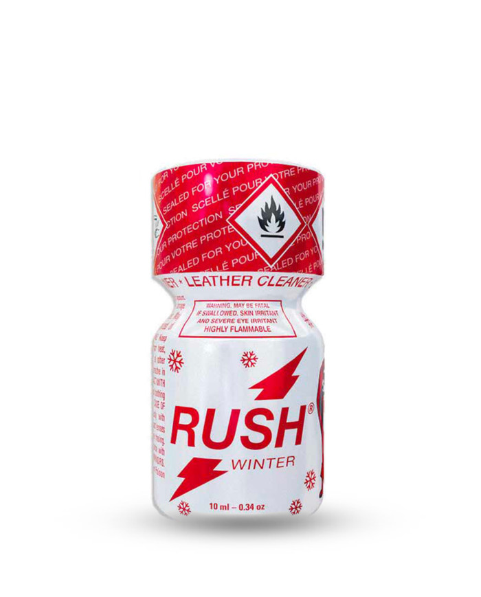 Image RUSH BLANC WINTER 10ml - Poppers Petit Format avec Arome Intense-1