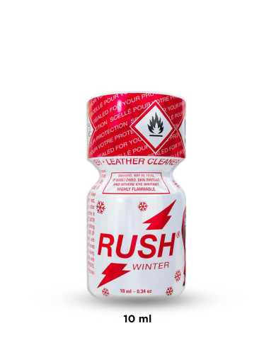 Image RUSH BLANC WINTER 10ml - Poppers Petit Format avec Arome Intense-2