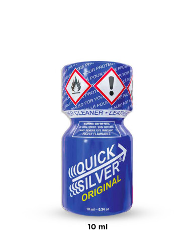 Image QUICK SILVER ORIGINAL 10ml - Poppers petit format puissant-2