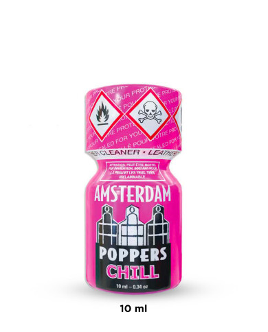 Image d'AMSTERDAM CHILL 10ml, poppers petit format pour relaxation et euphorie instantanée-2