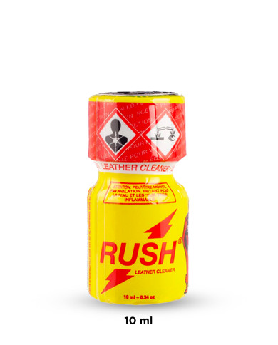 Image de RUSH JAUNE ORIGINAL 10ml, poppers petit format pour sensations fortes-1