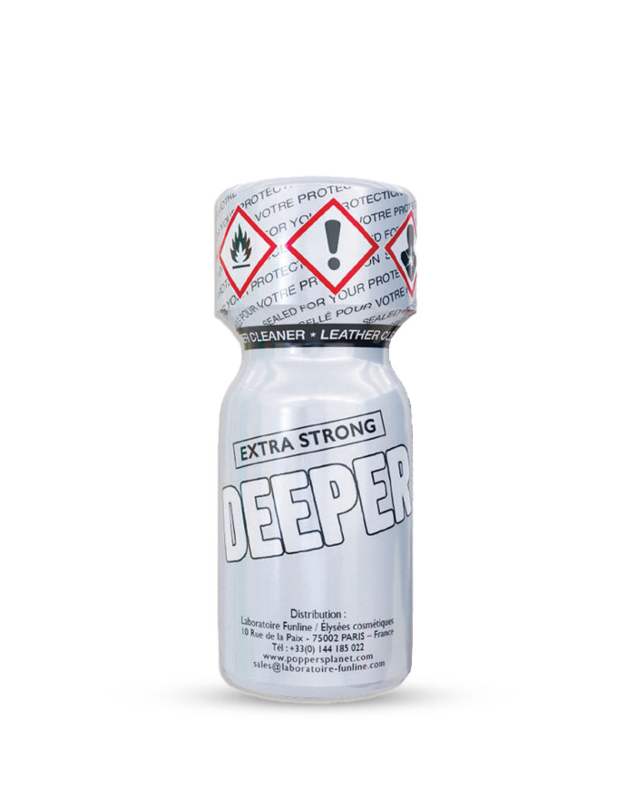 Image du poppers Deeper 13ml petit format pour sensations intenses et rapides-1