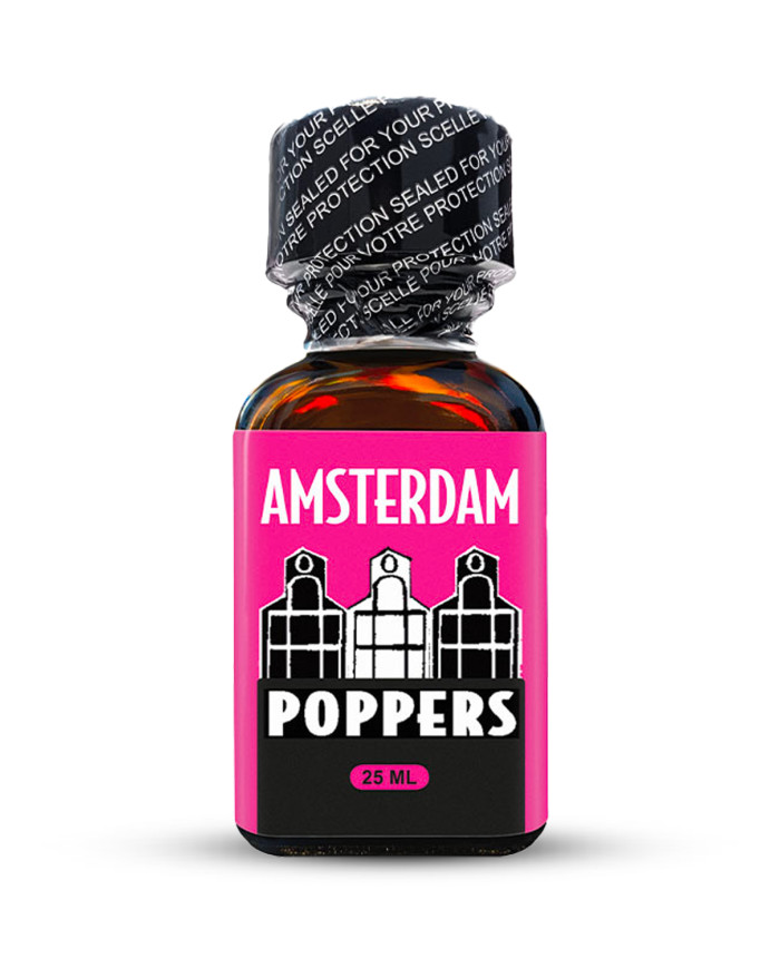 Poppers Amsterdam Grand Format 25ml Effet Intense-2