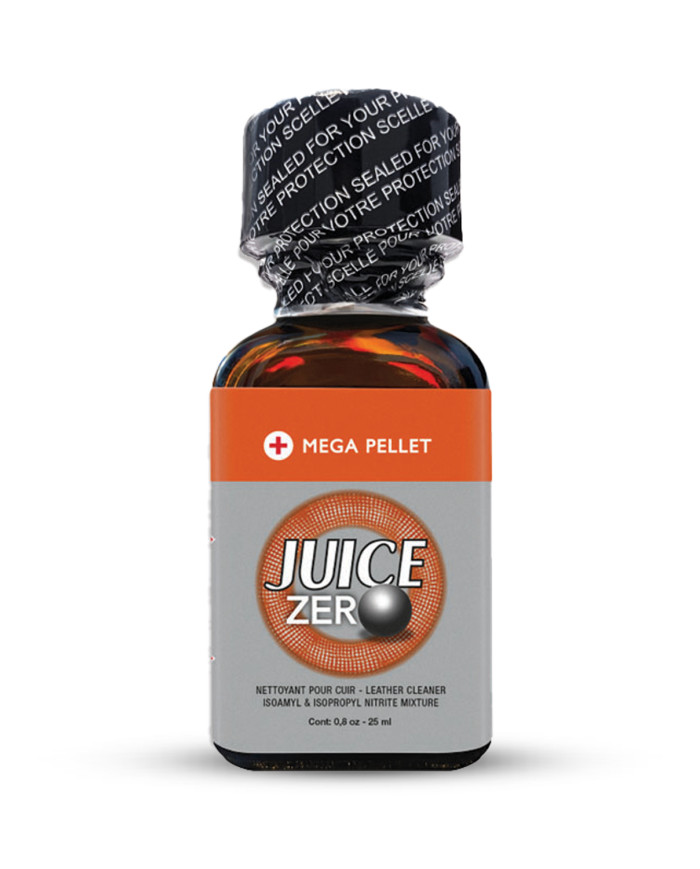 Image JUICE ZERO 25ml Poppers Grand Format Effet Longue Durée-1