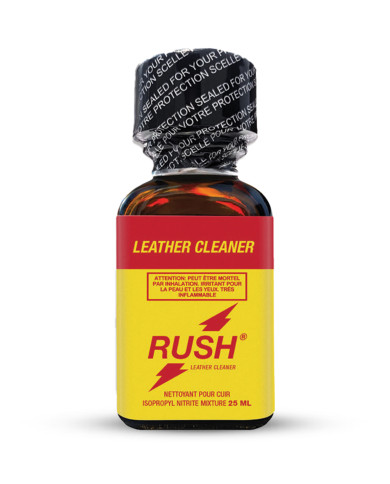Image RUSH JAUNE 25ml Poppers Grand Format Sensations Intenses-1