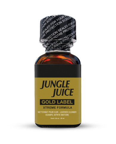 Image de JUNGLE JUICE GOLD LABEL 25ml, popper grand format pour effets intensifiés-1