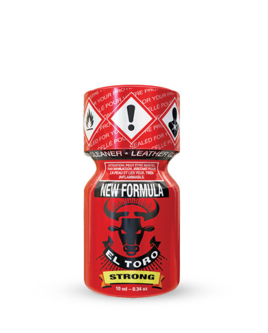 Image d'El Toro Strong 10ml, poppers puissant en petit format pour effets intenses-1