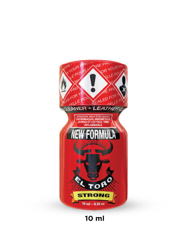 Image d'El Toro Strong 10ml, poppers puissant en petit format pour effets intenses-2