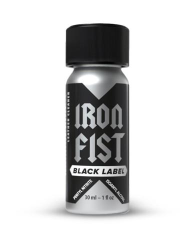Image IRON FIST BLACK LABEL 30ml - Poppers Grand Format Puissant-2