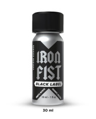 Image IRON FIST BLACK LABEL 30ml - Poppers Grand Format Puissant-3