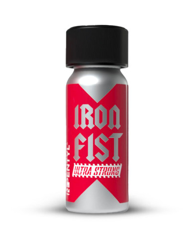 Image IRON FIST ULTRA STRONG Rouge - Poppers Grand Format Puissant-2