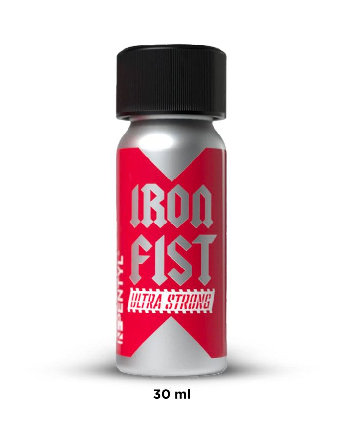 Image IRON FIST ULTRA STRONG Rouge - Poppers Grand Format Puissant-3