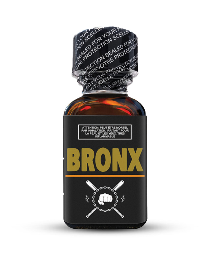 Image du poppers Bronx 25ml en grand format pour effets intenses et prolongés-1