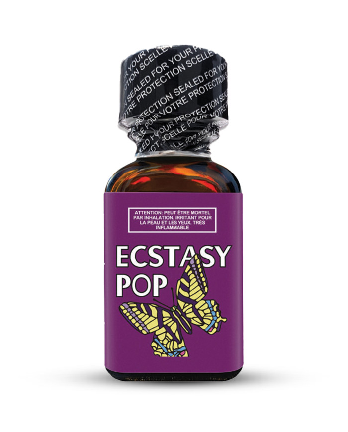 Image Ecstasy Pop 25ml Poppers Grand Format pour sensations fortes-1