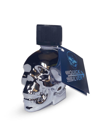 Image du QUICK SILVER SKULL 25ml, poppers grand format pour effets intenses-1