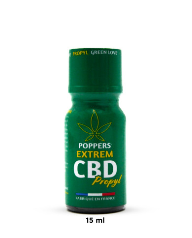 Image de Poppers Extrem CBD Propyl 15ml pour relaxation intense et euphorie rapide-1