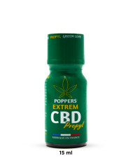 Image de Poppers Extrem CBD Propyl 15ml pour relaxation intense et euphorie rapide-1