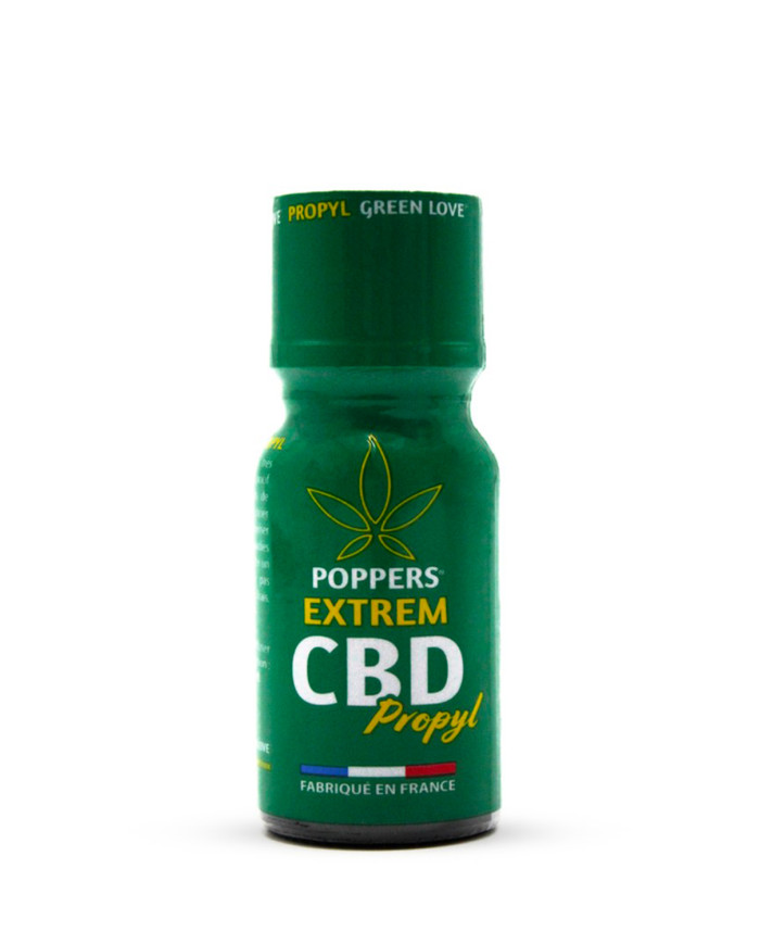 Image de Poppers Extrem CBD Propyl 15ml pour relaxation intense et euphorie rapide-2