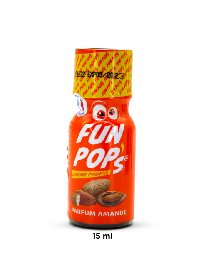 Image FUN POP'S PROPYL AMANDE 15ml - Poppers Petit Format Effet Rapide-2