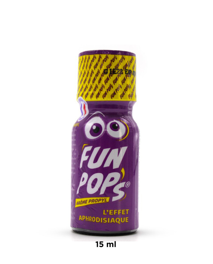 Image FUN POP'S PROPYL 15ml - Poppers Petit Format avec Effet Rapide-1