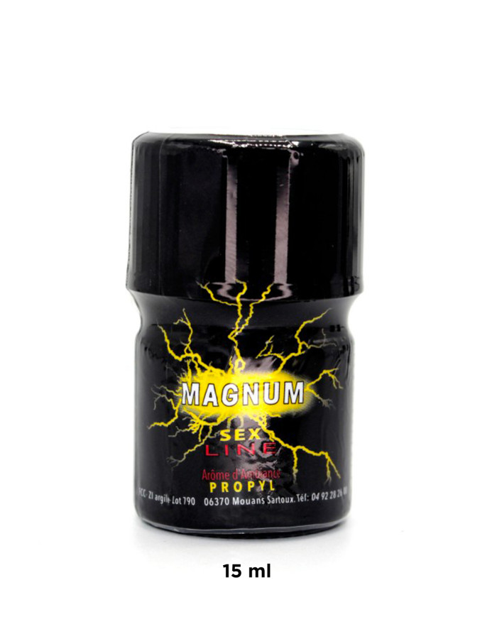 Image de SEX LINE MAGNUM PROPYL 15 ml, poppers petit format puissant-2