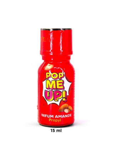 Image POP ME UP AMANDE PROPYL 15ml - Poppers petit format pour sensations intenses-1