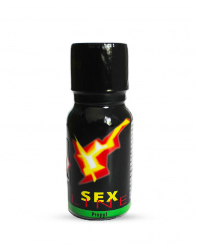 Image SEX LINE PROPYL 15 ml - Poppers petit format pour euphorie rapide et stimulation intense-1