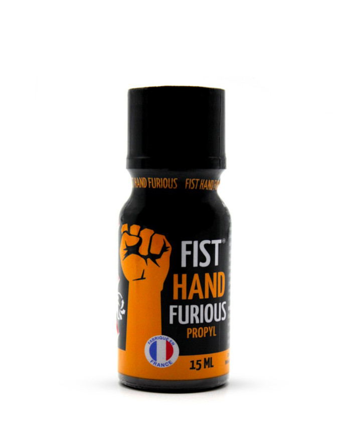 Image de FIST HAND FURIOUS PROPYL 15ml, poppers puissant en petit format-1