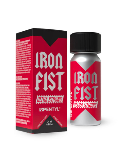 Image IRON FIST ULTRA STRONG Rouge - Poppers Grand Format Puissant-1