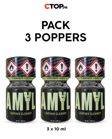 Image Pack 3 Poppers Amyl 10ml - Poppers puissants et économiques-2
