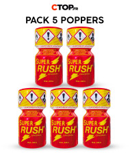 Pack 10 Poppers Super Rush 10ml - Achetez en Gros et Économisez