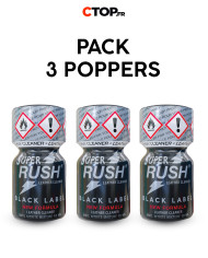 Pack 10 Poppers Super Rush 10ml - Achetez en Gros et Économisez