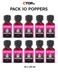Pack 3 Poppers Amyl 25ml - Achat Poppers Puissants en Lot | Catégorie Pack de Poppers