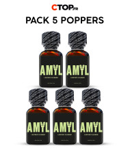Pack 5 Poppers Amyl 25ml | Achetez en Ligne | Catégorie Pack de Poppers