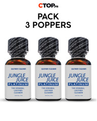 Pack de 3 Poppers Jungle Mix 25ml - Achat Poppers en Ligne