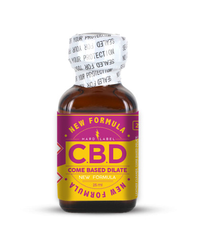 Image du COME BASED DILATE 25ml Hard Label, popper grand format pour sensations intensifiées-1
