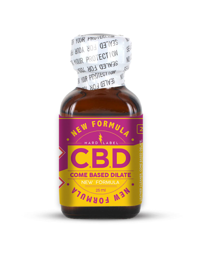 Image du COME BASED DILATE 25ml Hard Label, popper grand format pour sensations intensifiées-1