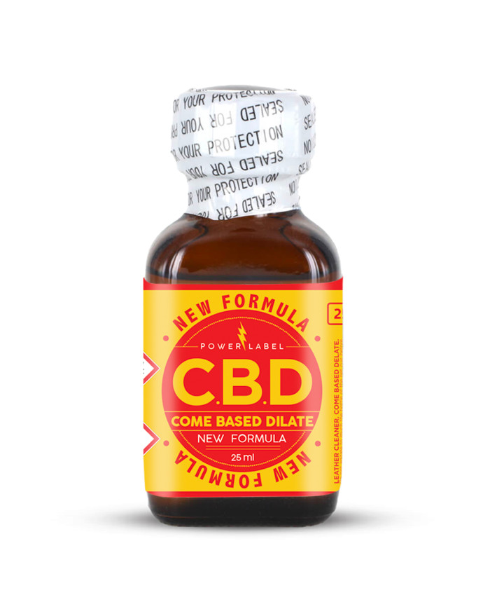 Image du COME BASED DILATE 25ml POWER LABEL, poppers grand format pour sensations fortes-2