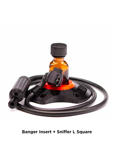 Image de l'XTRM Banger Insert + Sniffer L Square, inhaleur de haute qualité et performance-2