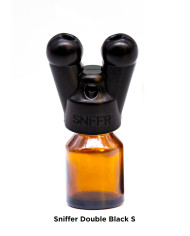 Image de l'inhaleur XTRM Sniffer Double Black S, dispositif portable et discret pour aromathérapie-1