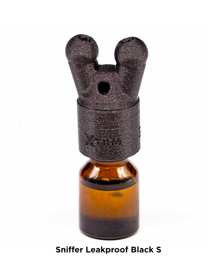 Image de l'XTRM Sniffer Leakproof Black S, inhaleur noir compact et discret-2