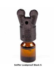 Image de l'XTRM Sniffer Leakproof Black S, inhaleur noir compact et discret-2