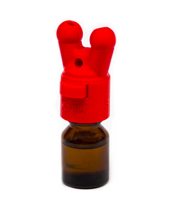 Image de l'inhaleur XTRM Sniffer Leakproof Red S, design compact et étanche-1
