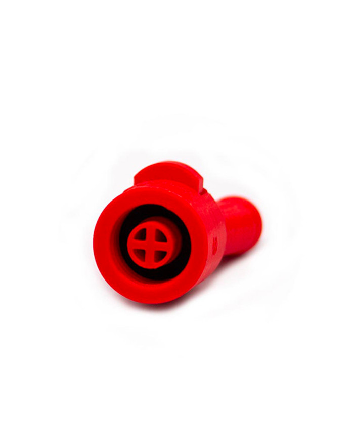 Image de l'inhaleur XTRM Sniffer Leakproof Red S, design compact et étanche-3