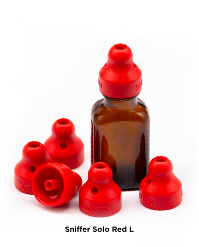 Photo de l'inhalateur XTRM Sniffer Solo Red L, inhalateur portable et robuste-2