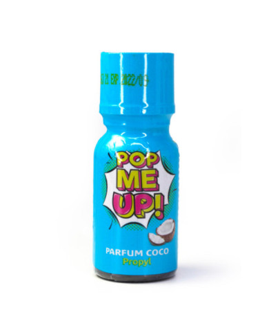Image POP ME UP COCO PROPYL 15ml - Poppers Petit Format Intensité et Sécurité-1