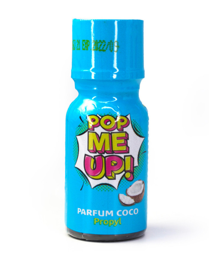 Image POP ME UP COCO PROPYL 15ml - Poppers Petit Format Intensité et Sécurité-1